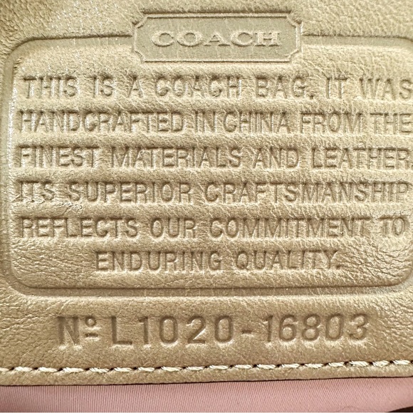 Coach Kristin Spectator Hobo Multi Color Multi Leather Texture Shoulder Bag NWT - Picture 14 of 15